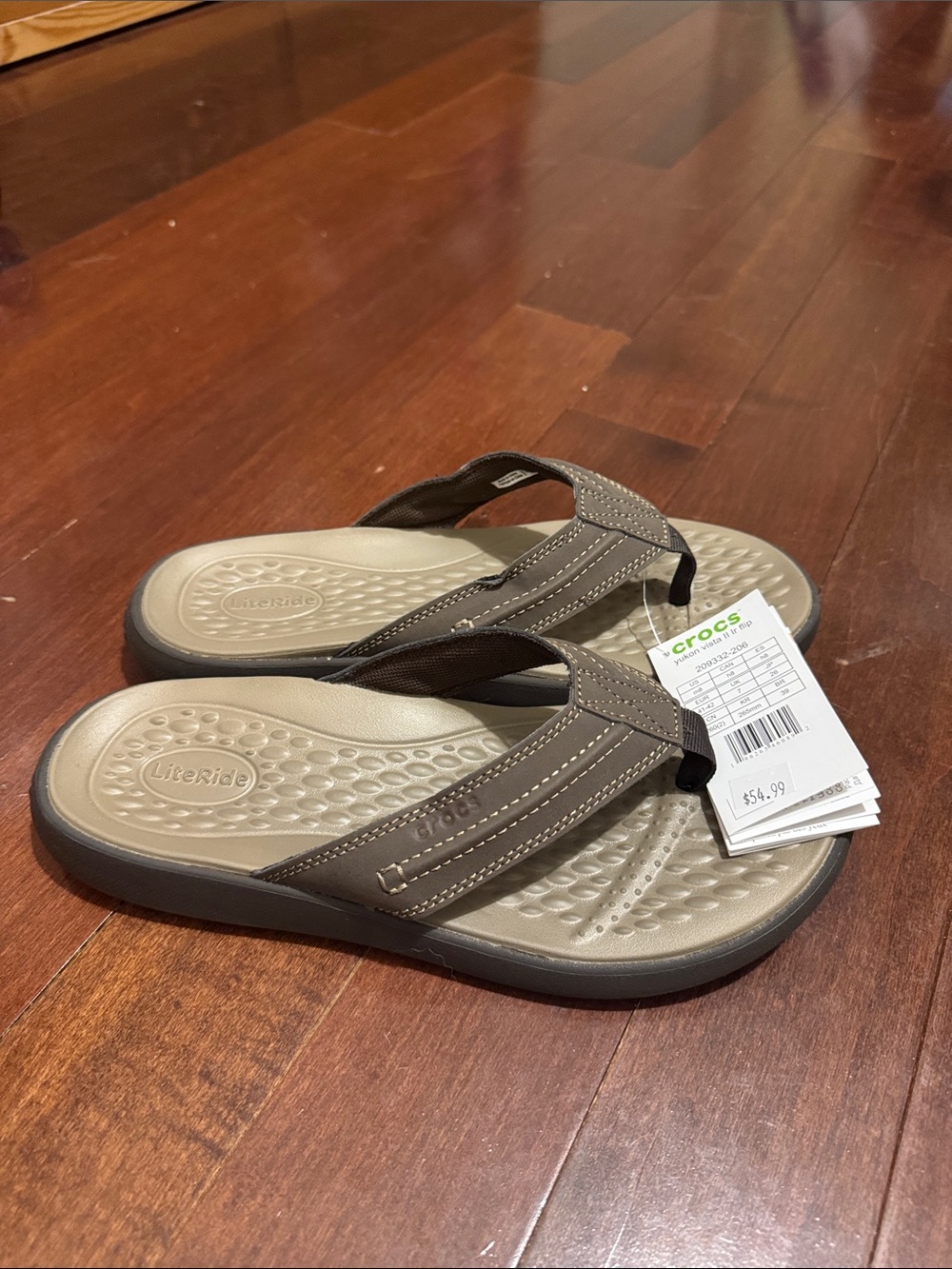 CROCS Men’s Yukon Vista II Flip Flop Sandals